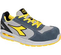Diadora Utility Run A.Box Low S1PS, scarpe di sicurezza unisex 35 EU male Blu Scuro/Grigio/Giallo