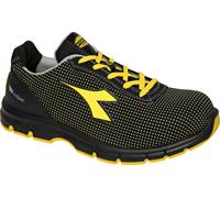 Diadora Utility Run Atom Low S3S, scarpe di sicurezza unisex 44 EU female Nero/Giallo