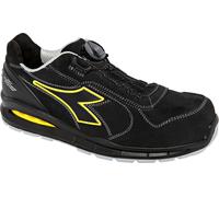 Diadora Utility Run Net AB Boa Low S3S, scarpe di sicurezza 39 EU male Nero/Giallo