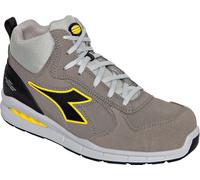 Diadora Utility Run Net AB Mid S3S, stivali di sicurezza unisex 35 EU male Grigio Chiaro