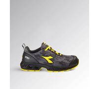 Diadora Shark Stable Impact Low S3 SRC ESD, Scarpe da Ginnastica Unisex-Adulto, Nero/Grigio, 44 EU