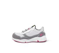 Diadora Scarpe antinfortunistiche Athena Text Low S1PL FO SR ESD Grigio/Violetto-Lampone 38