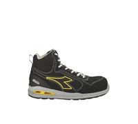 Diadora Utility Scarpa Antinfortunistica Run A.Box Mid S3S FO SR ESD (Colore: C0200 - Nero/Nero, Sistema Taglie Calzature EU, Adulto, Uomo, Numero, Media, 44)