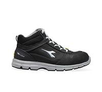 Utility Diadora Run Mid S3 Src Esd, Scarpe da Ginnastica Uomo, Nero, 47 EU