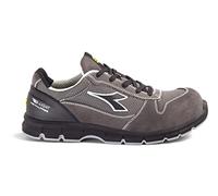 Diadora Utility - SCARPA - RUN TEXT LOW MET FREE S1PL FO SR ESD 43/STEEL GRAY/ANTHRACITE