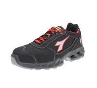 Diadora Utility Ducati Shark Engine Low S3S, scarpe di sicurezza 45 EU male Nero/Rosso
