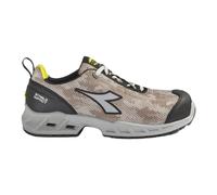 UTILITY DIADORA Shark Stable Impact Low S1p SRC ESD, Scarpe da Ginnastica Unisex-Adulto, Rosso Nero, 43 EU