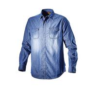 Diadora Utility Denim, camicia da lavoro L male Blu