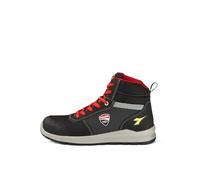 Diadora Utility Speedy Race Mid S3S FO SR SC Met Free, Scarpe Antinfortunistiche Unisex-Adulto, Black/Gray (c2541), 43 EU