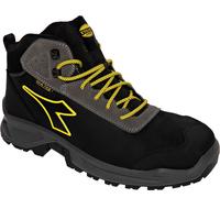 Diadora Utility Sport Mid S7S, stivali di sicurezza Dia-tex unis 42 EU male Nero/Grigio Scuro/Giallo