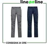 Diadora Pantalone cargo da lavoro Utility Pant Staff Stretch Cargo Multitasche Unisex Adulto