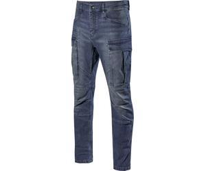 Diadora Utility Stone Cargo Light, jeans da lavoro 30 male Blu