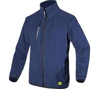 Maglia Pile bigarzata full zip a 3 tasche Diadora Utility Sweat fz