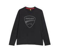 Diadora Utility Ducati Corse, t-shirt da lavoro a maniche lunghe S male Nero/Grigio Scuro