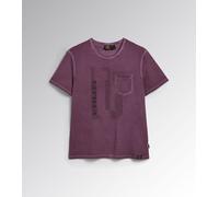 Diadora Utility T-SHIRT URBAN manica corta VIOLA DAMSON 178758 55100