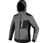 Diadora Utility Tech Carbon, giacca da lavoro unisex S female Grigio/Nero