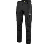 Diadora Pantaloni cargo da uomo, 80013 - Nero, 4XL