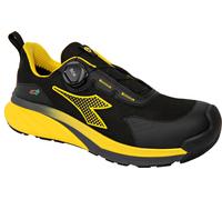 Diadora Utility Vortex DA2 Boa Low S3S, scarpe di sicurezza 46 EU male Nero/Giallo