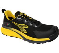 Diadora Utility Vortex DA2 Low S3S, stivali di sicurezza unisex 43 EU female Nero/Giallo