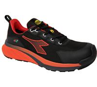 Diadora Utility Vortex DA2 Low S3S, stivali di sicurezza unisex 48 EU female Nero/Rosso