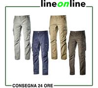 Diadora Utility WIN II estivi 100% cotone 215 gr/m - Pantaloni da lavoro mult...