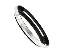 Diaframma a Fessura Corto 82mm Paraluce Metallo Universale Argento 82 MM LC4159