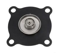 Diaframma della valvola elettromagnetica per elettrovalvola a solenoide da 1/2 e 3/4 di pollice Guarnizione in gomma Materiale in nylon nero per impianto di irrigazione a gas acqua Kit di riparazione