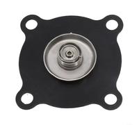 Diaframma della valvola elettromagnetica per elettrovalvola a solenoide da 1/2 pollice e 3/4 pollici, guarnizione di gomma nera con anima in nylon per riparazione idraulica di acqua e gas