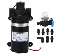 Diaframmazione dell'acqua Pompa ad alta pressione Micro Priming Booster DC12V 80PSI Marine Cars