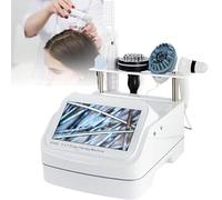 Diagnosi della salute dei capelli del cuoio capelluto,Lente di ingrandimento 200 per analisi profonda,Apparecchiatura di massaggio dei capillari,Rilevatore di salute dei follicoli piliferi del cuoio