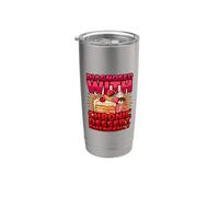 Diagnosi divertente diagnosticata con emergenza cronica dessert Bicchiere termico in acciaio inox doppia parete