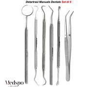 Diagnostica Odontoiatrica Detartrasi Manuale Pulizia Dentale Ablazione Tartaro