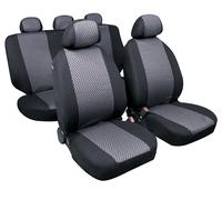 Kit completo coprisedili fodere auto universali poliestere Diago. Grigio