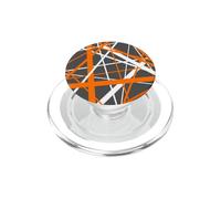 Diagonal Dynamics Burned-Orange e White PopSockets PopGrip per MagSafe