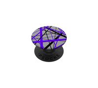 Diagonal Dynamics Lilla-Viola e Nero PopSockets PopGrip Adesivo