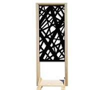 DIAGONAL LARGE - Separè - Paravento modulabile - 70x190cm - in Legno e PVC