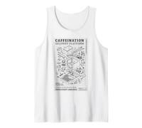 Diagramma della Macchina da caffè Ingegnere Ingegneria Divertente della Caffeina Canotta