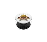 Diagramma della montagna del formaggio degli spaghetti di anatomia del peperoncino di Cincinnati PopSockets PopGrip Adesivo