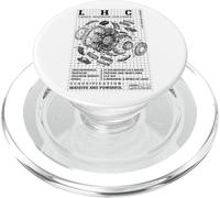 Diagramma di fisica quantistica delle particelle di Hadron Collider di grandi dimensioni PopSockets PopGrip per MagSafe