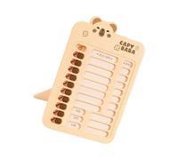 Diagramma di routine giornaliera per bambini, riutilizzabile, per la gestione del tempo, per le attività, 15 x 23 2 cm, organizzatore di routine per bambini