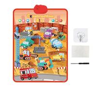 Diagramma parlare 'alfabeto - Poster vocale interattivo con suoni | Diagramma elettronico abcc per bambini piccoli, regalo di lezione di compleanno per ragazze dai 2 ai 4 anni