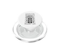Diagramma quantistico Computer Qubit Computing Physics Science Lab PopSockets PopGrip per MagSafe