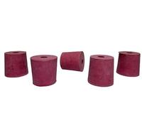 DIAH DO IT AT HOME 5 x tappi di gomma forati per Airlock Demijohn Wine Making