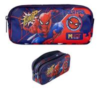 Diakakis Astuccio con 2 scomparti per bambini, Spiderman., moderno