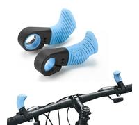 DIALFA Impugnature per Il Pollice della Bicicletta per Orbea Rise LT, Muovi di Supporto per Il Pollice per Mountain Bike, Ergonomiche per Il Comfort su Lunghe,B Blue