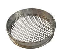 Diam 30cm 304 Setacci di prova in acciaio inossidabile Schermo Maglia Diametro foro 1mm-40mm Filte Il setaccio for polvere fine Setaccio di separazione Setaccio di prova standard Adatto for laboratori
