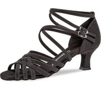 Diamant 108-036-335, Scarpe da Ballo Standard e Latino Bambina, Nero Nero 335, 34 EU
