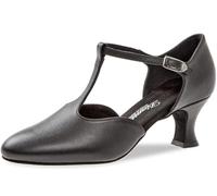 Diamant Damen Tanzschuhe 053-006-034, Scarpe con Tacco Donna, Nero (Black), 44 EU