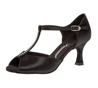 Diamant - Diamant Damen Latein Tanzschuhe 025-087-091, Scarpe Da Ballo - Standard & Latino da donna, Nero (Nero (nero)), 39 1/3