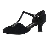 Diamant Donna Scarpe da Ballo 068-069-008, Standard & Latino, Nero, 37 1/3 EU